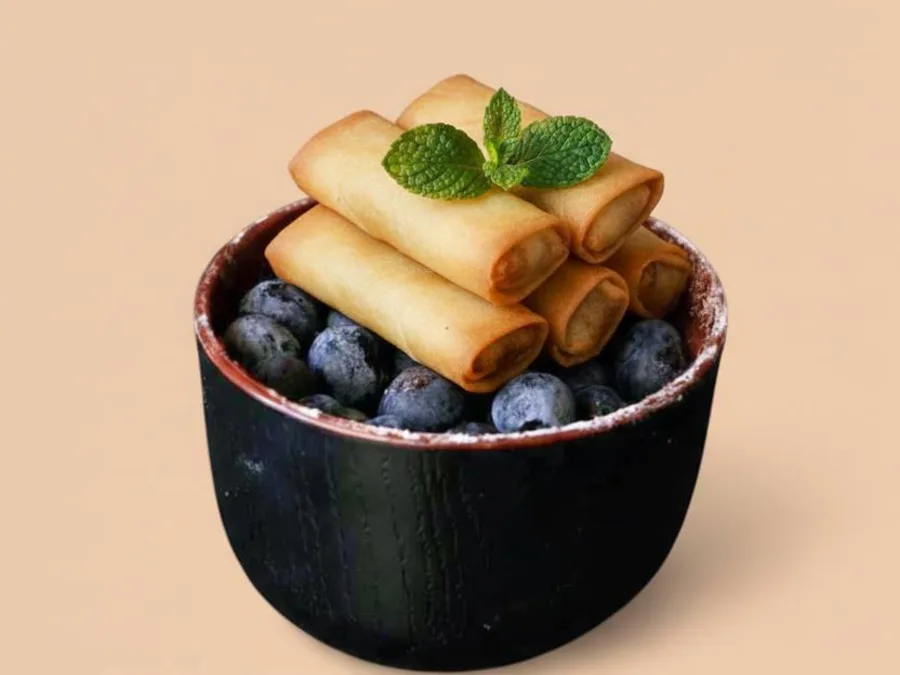 Banana Spring Rolls