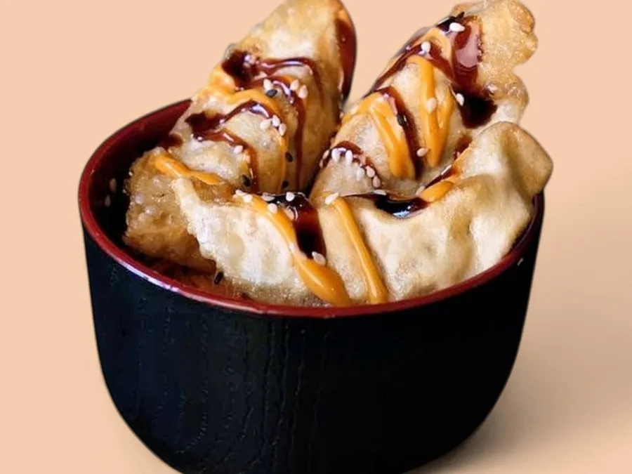 Fried Chicken Gyoza